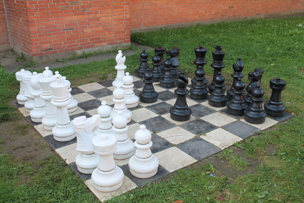 Schachspiel auf dem Freistundenhof