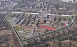 Luftbild der JVA Köln